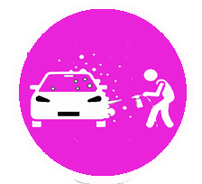 wash car